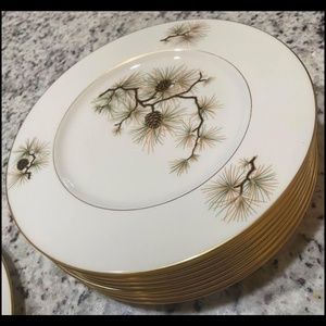Lennox Pine Dinner Plates - Set of 10